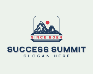 Summit Trek Mountaineer logo design