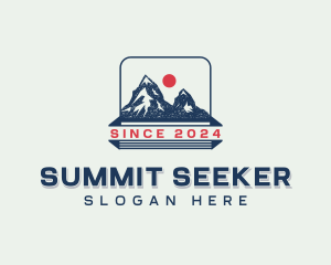 Summit Trek Mountaineer logo design