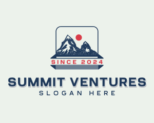 Summit Trek Mountaineer logo design