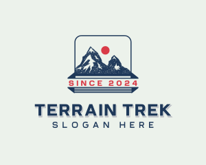 Summit Trek Mountaineer logo design