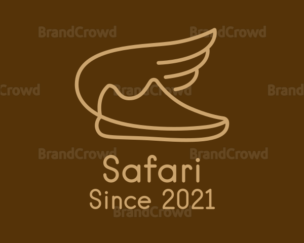 Brown Wing Shoe Logo