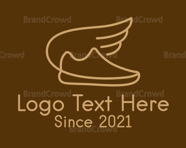 Brown Wing Shoe Logo