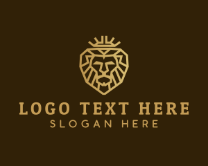 Leo - Deluxe King Lion logo design