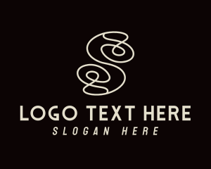 Minimalist - Doodle Letter S logo design