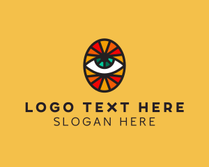 Retina - Mosaic Eye Vision logo design