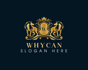 Regal - Crown Lion Luxury logo design