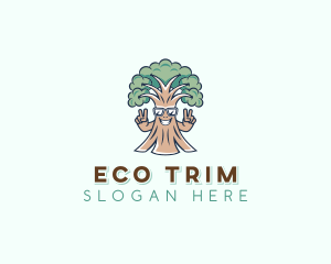 Eco Garden Planting logo design