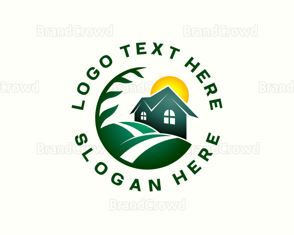 Landscaping Nature House Logo