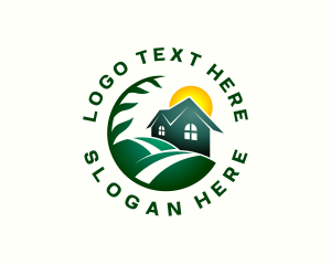 Landscaping Nature House Logo