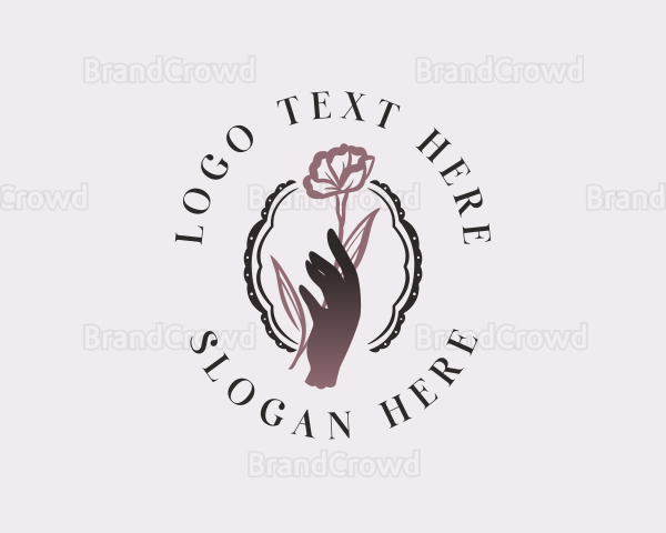 Flower Hand Spa Logo