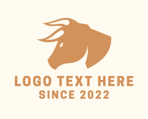 Bullring - Bull Head Ranch logo design