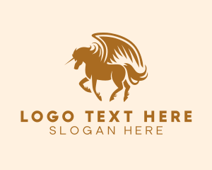 Pegasus - Unicorn Pegasus Consulting logo design
