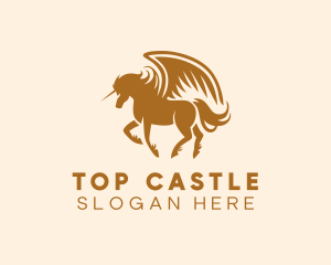 Unicorn Pegasus Consulting logo design