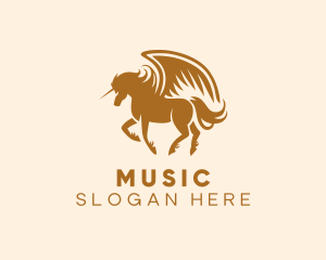 Unicorn Pegasus Consulting logo design