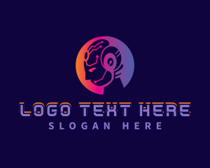 Tech - Cyber Tech Human Ai logo design
