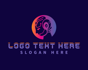 Technology - Cyber Tech Human Ai logo design