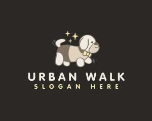 Dog Pet Walk logo design