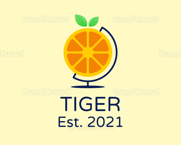 Orange Citrus World Logo