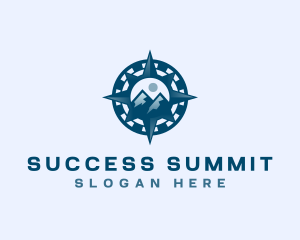 Compass Mountain Summit logo design