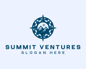 Compass Mountain Summit logo design