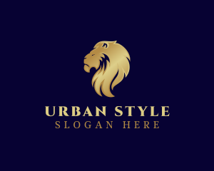 Premium Lion Animal Logo