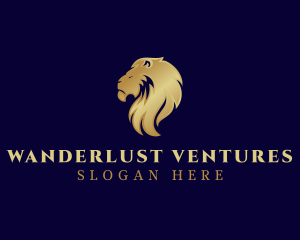 Premium Lion Animal logo design