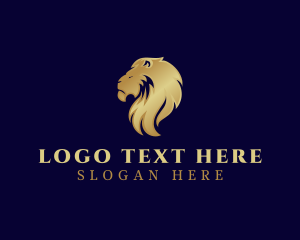 Cat - Premium Lion Animal logo design