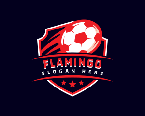 Athlete - Soccer Sport League logo design