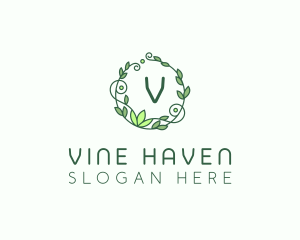 Vine Garden Boutique  logo design