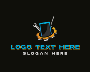 Tablet - Mobile Phone Repair logo design