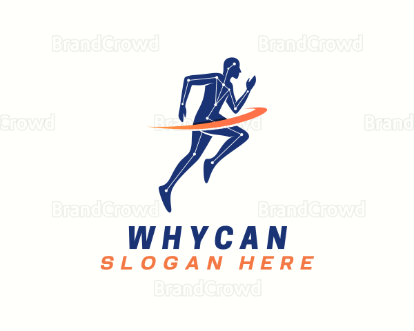 Cardio Sprint Man Logo