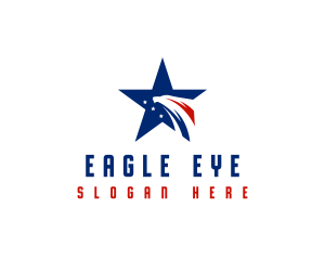 American Eagle Star logo design