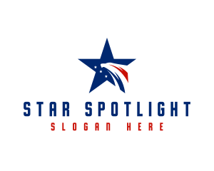 American Eagle Star logo design