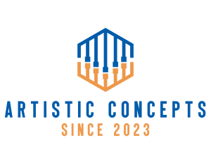 Abstract - Abstract DJ Music logo design