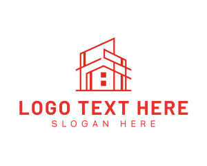 Industrial - Construction Real Estate Architecture logo design