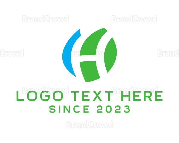 Healthy Leaf H Logo