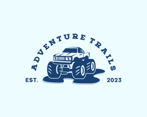 Offroad - Adventure Off Road Truck logo design