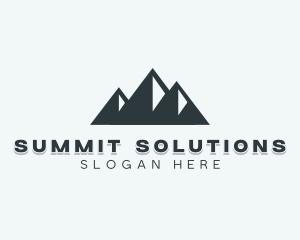 Business Mountain Summit  logo design