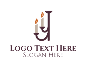 Vigil - Old Victorian Candle logo design