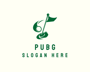 Golf Sports Tournament Logo