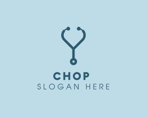 Medical Doctor Stethoscope Logo