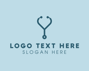 Medical Doctor Stethoscope Logo