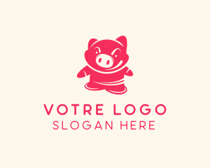 Pig - Pig Animal Farm logo design