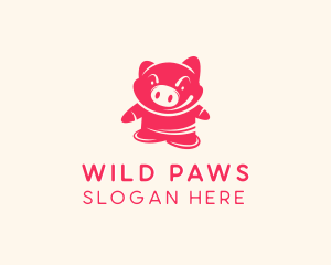 Angry Pig Farm logo design