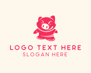 Pig Animal Farm Logo