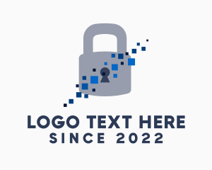 Networking - Cyberspace Online Security logo design