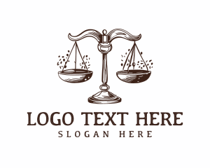 Court - Judge Jury Court logo design
