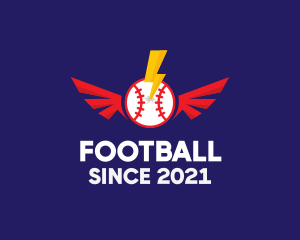 Championship - Thunder Baseball Wings logo design