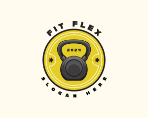 Exercise - Kettlebell Exercise Gym logo design
