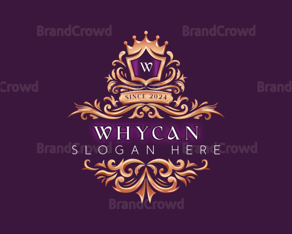 Luxury Royalty Crown Logo